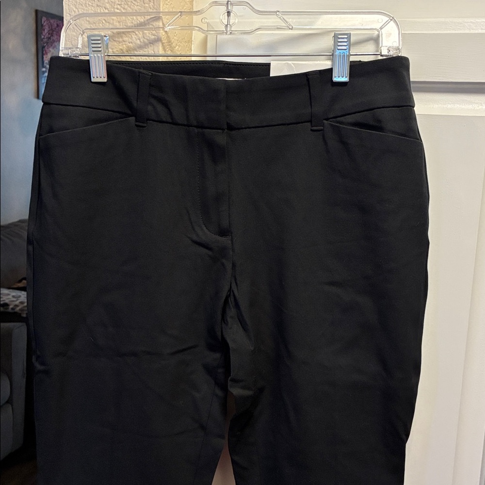 Ann Taylor Loft Outlet black curvy skinny ankle petite pants NWT - Picture 2 of 14